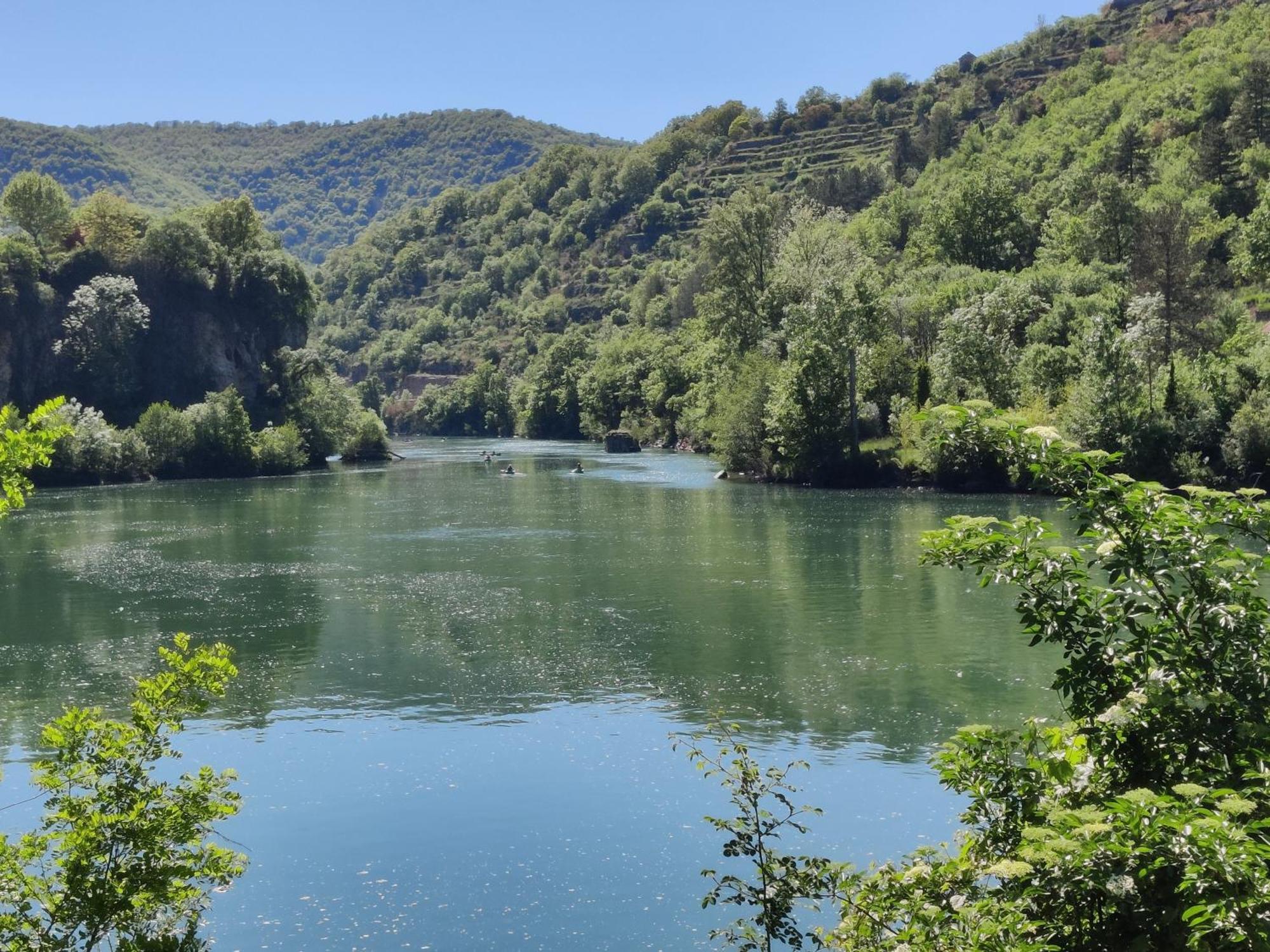 Camping Cascade Aveyron Saint-Rome-de-Tarn Exterior photo